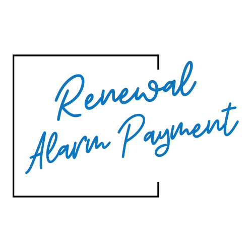 Renewal Alarm Payment Button